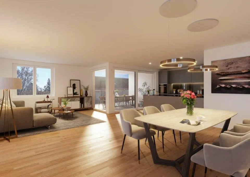Letzte Wohnung!! Neubau Wiesental, Hallau – Foto 6 von 6