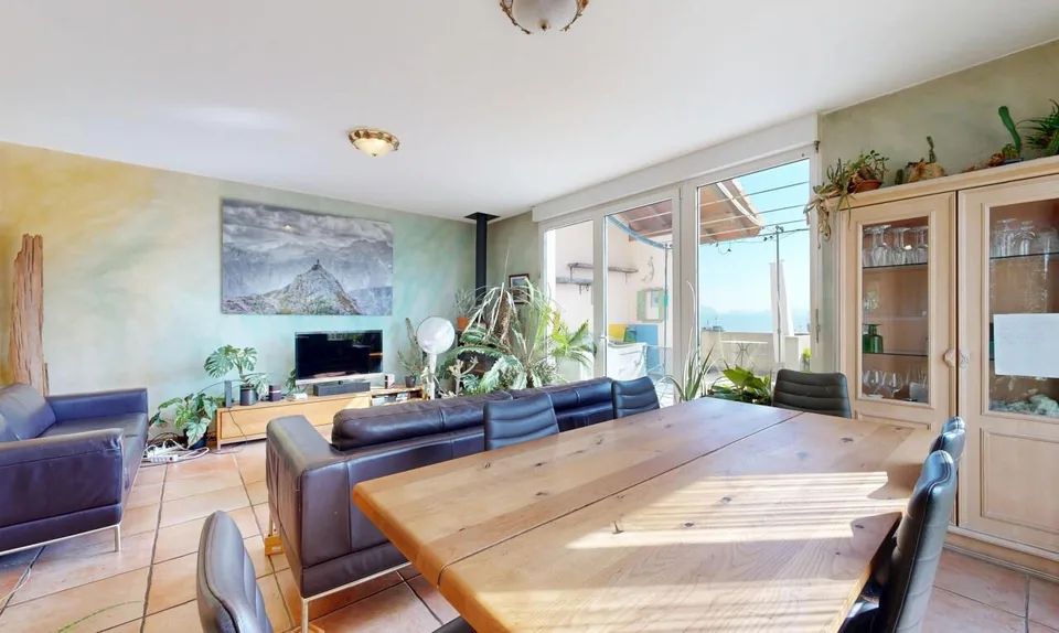 Incantevole casa a schiera con vista mozzafiato sul Lago di Ginevra