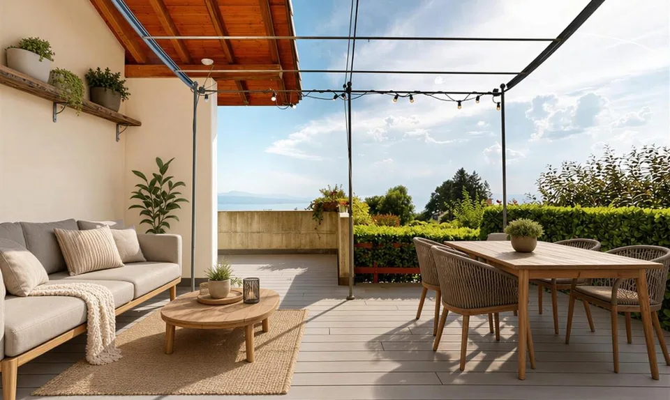 Incantevole casa a schiera con vista mozzafiato sul Lago di Ginevra