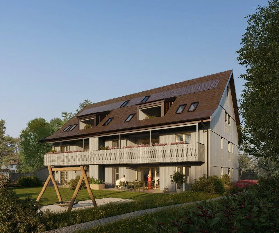 Inizio della costruzione! "Villaggio di Ottikon": spazio e scelta di vita in un ensemble unico