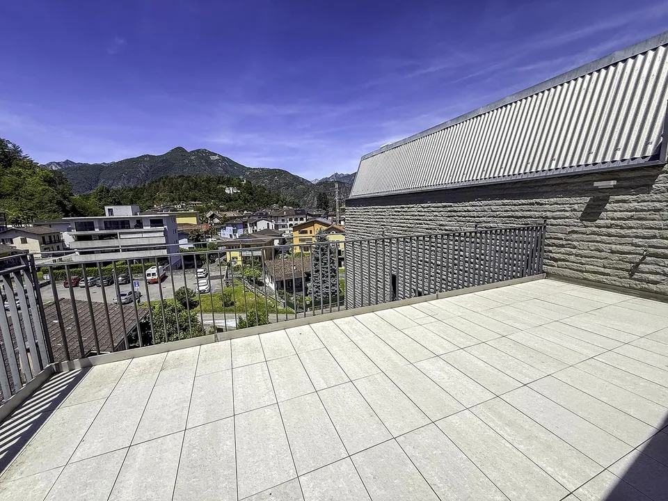 Großes Dachgeschoß mit 4,5 Zimmern und Duplex mit Panoramaterrasse