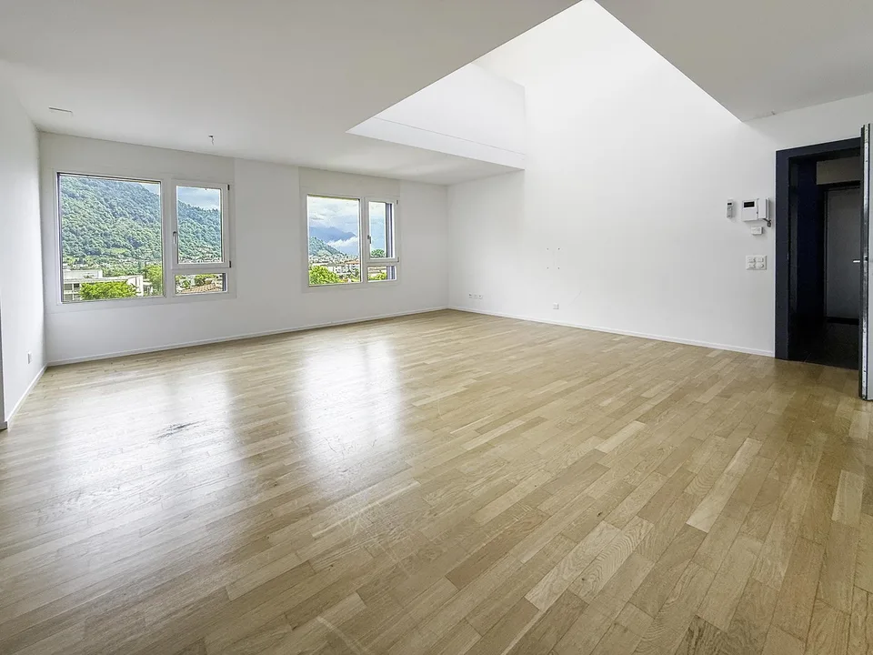Großes Dachgeschoß mit 4,5 Zimmern und Duplex mit Panoramaterrasse