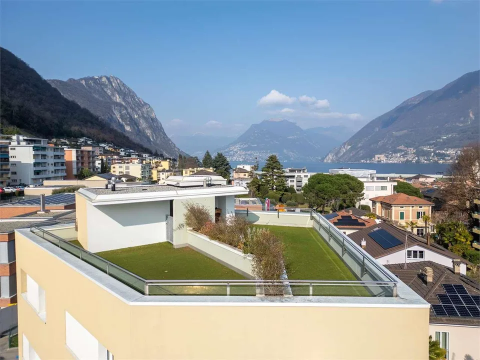 Melide - modernes 4.5-Zimmer-Wohnung mit Seeblick und Dachgarten – Foto 11 von 13