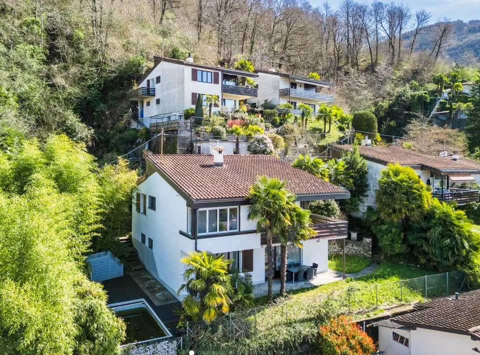 Pregassona caratteristica casa di 5,5 locali con vista panoramica