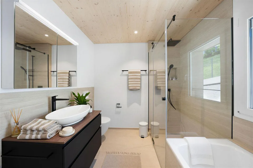 Casa a schiera di nuova costruzione - vivere con vista panoramica – foto 6 di 9