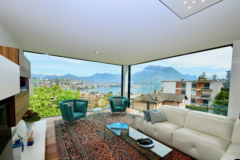 Lusso, Comfort e Vista Lago: Raffinato 4.5 Locali a Paradiso – photo 6 sur 21