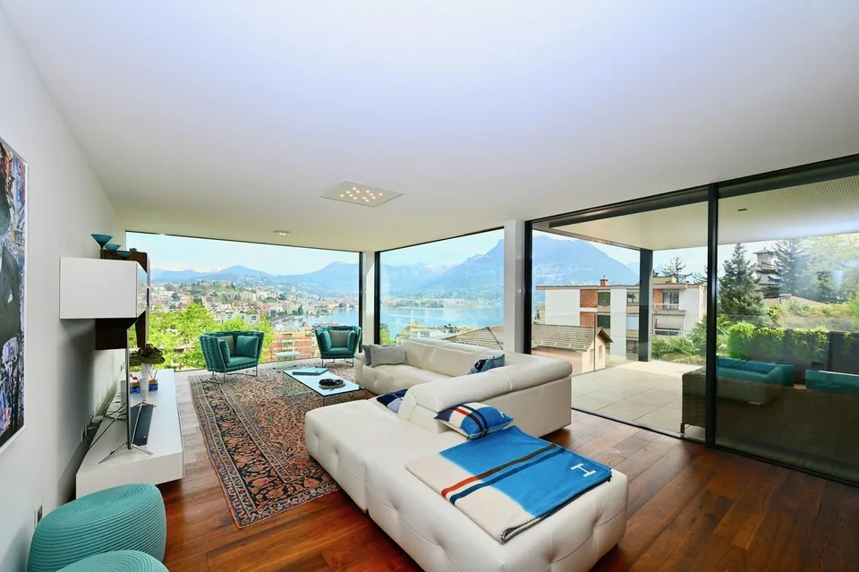 Lusso, Comfort e Vista Lago: Raffinato 4.5 Locali a Paradiso – photo 7 sur 21