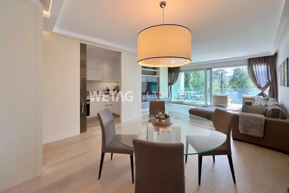 In Lugano-Muzzano moderne Wohnung nur ein Steinwurf vom Luganersee ...