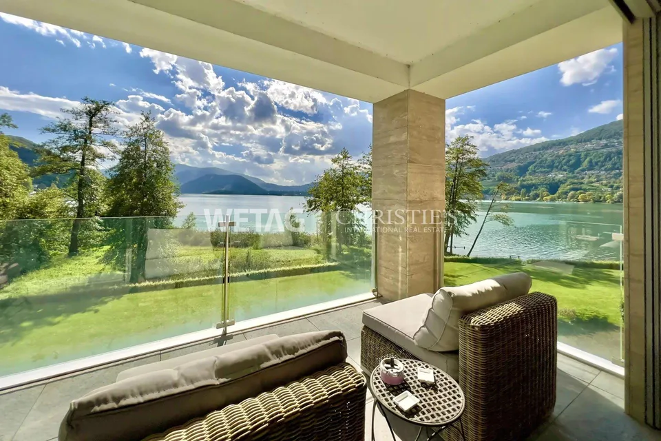 In Lugano-Muzzano moderne Wohnung nur ein Steinwurf vom Luganersee ...