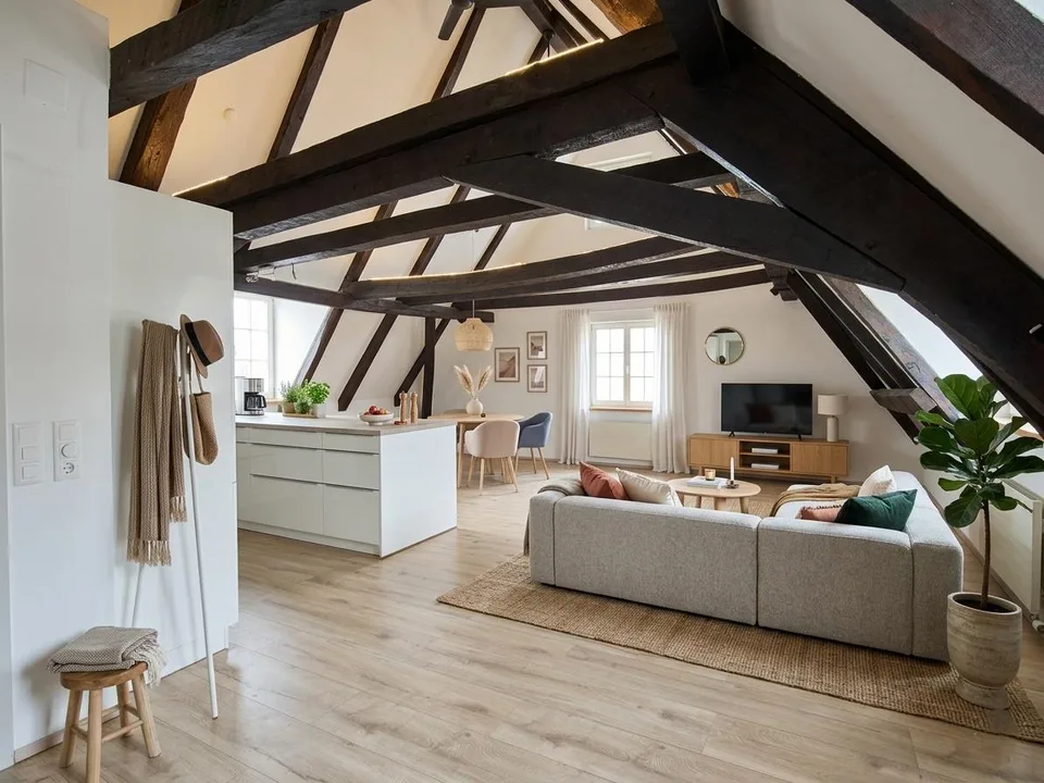 Charmante Dachwohnung in Allschwil