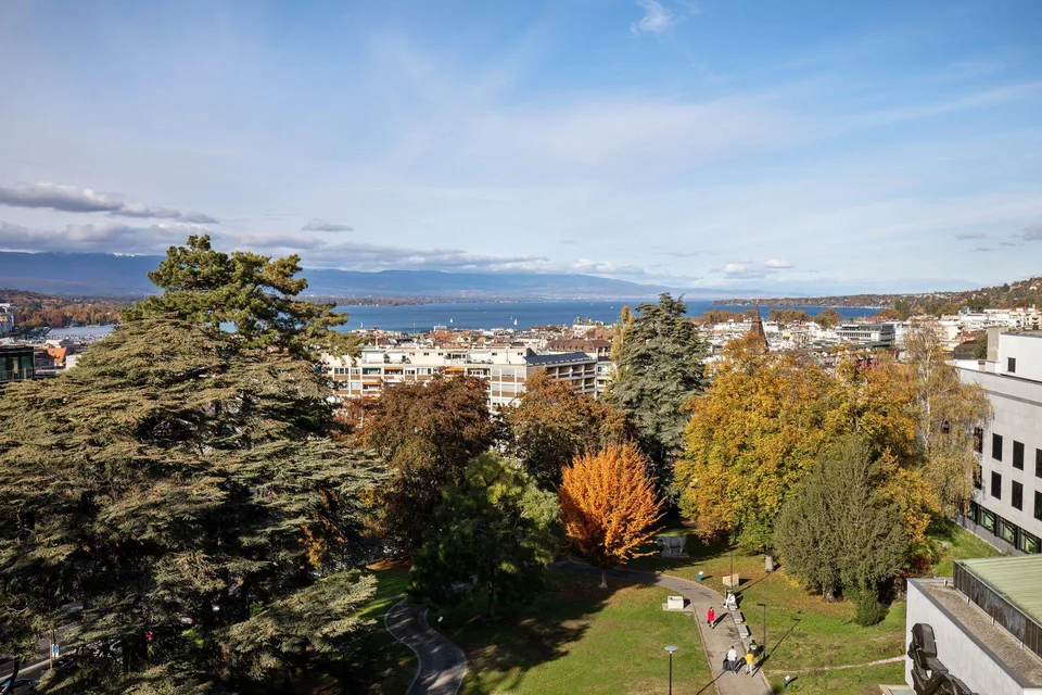 Attique avec vue sur le lac