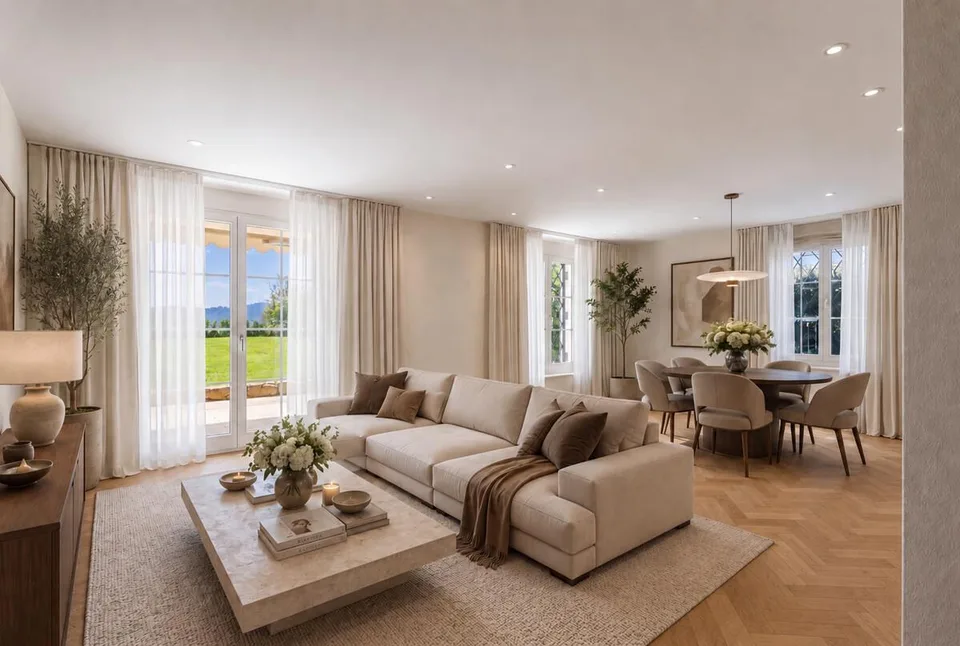 Zürichberg: ruhige Gartenwohnung mit viel Privatsphäre