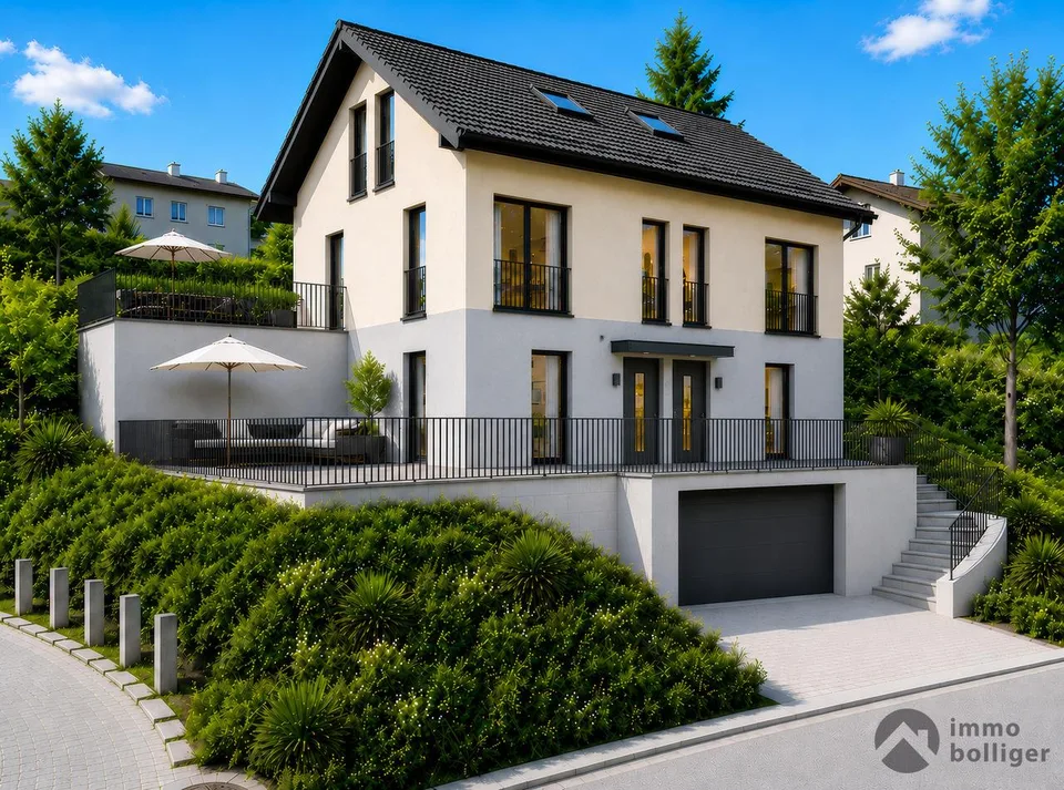 Wohnen mit Weitblick – moderne Doppelhaushälfte in Holziken – foto 8 di 12
