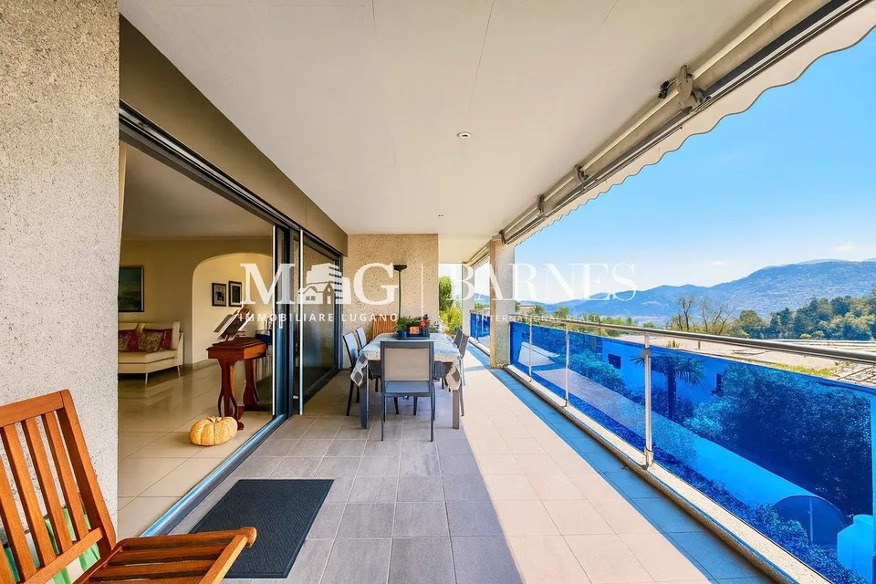 Lugano: Appartamento 5.5 locali con giardino e terrazzo privati