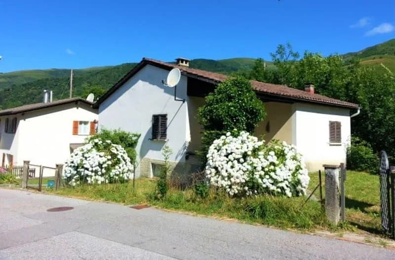 Detached house surrounded by nature