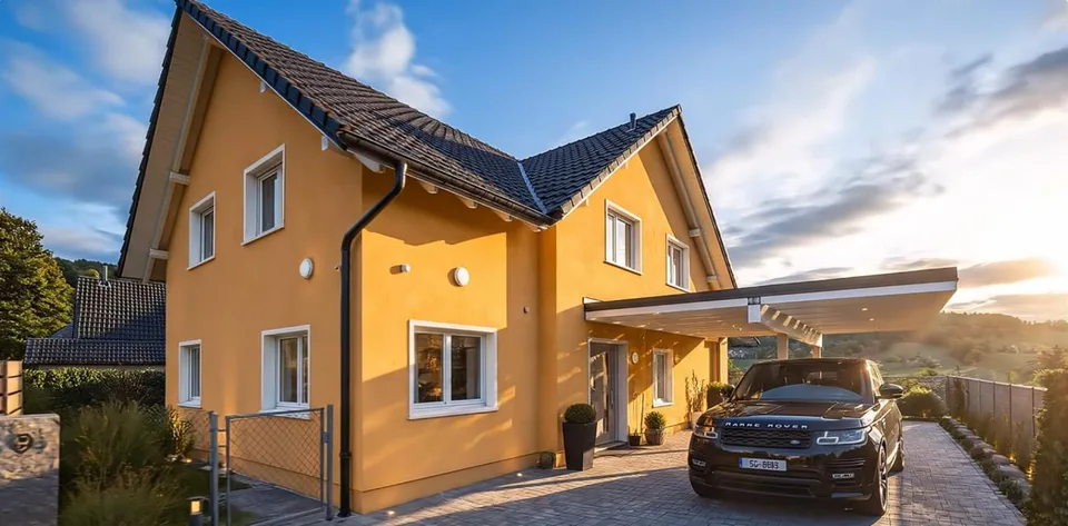 Modernes 10.5-Zimmer-Einfamilienhaus mit Weitsicht, Minergie-Standa...