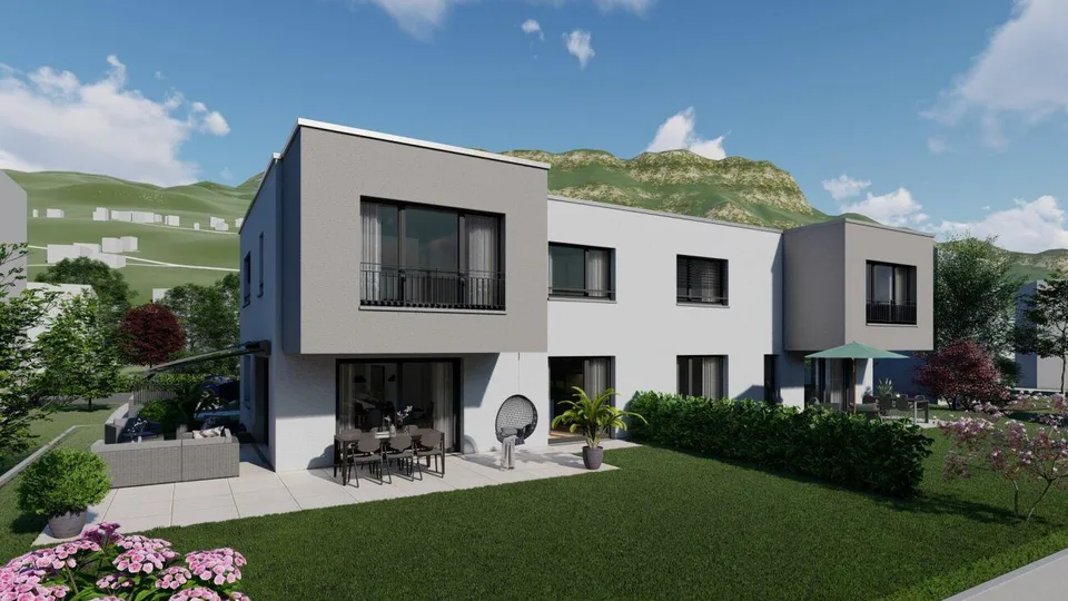 4 1/2-Zimmer Doppeleinfamilienhaus in ländlicher Umgebung