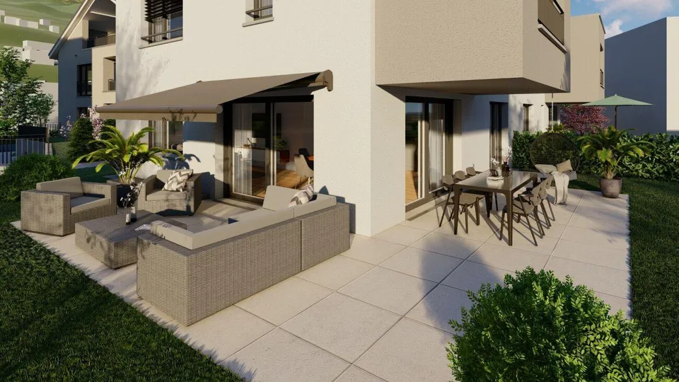 Maison mitoyenne de 4,5 pièces en milieu rural