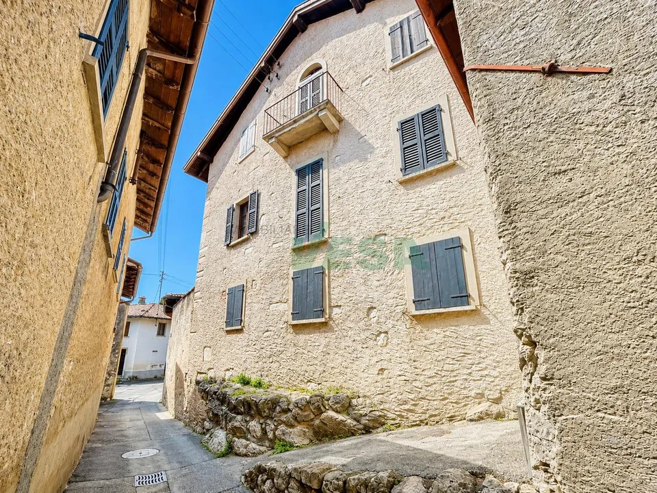 Affascinante ampia casa di nucleo con un grande e splendido giardino