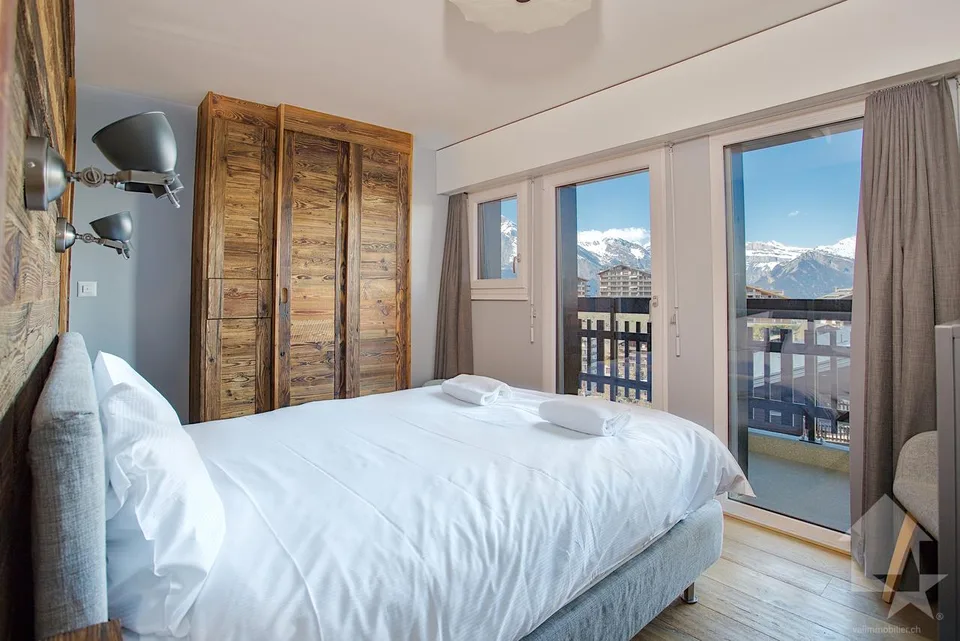 Splendido appartamento angolare di 4.5 locali, 101 m2, vicino alla zona sciistica