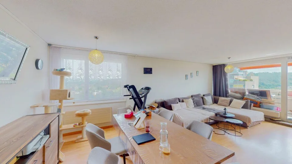 Appartement 5½ pièces avec vue dans un quartier familial