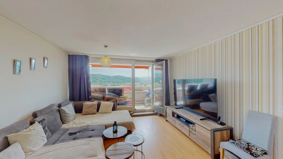 Appartement 5½ pièces avec vue dans un quartier familial
