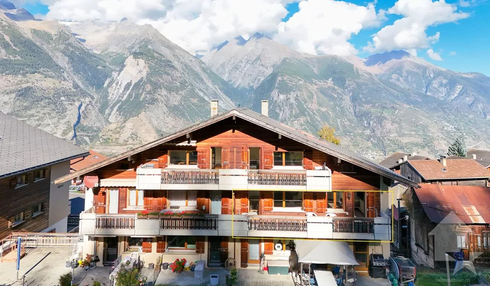 Appartement attrayant de 4.5 pièces avec 2 balcons à vendre