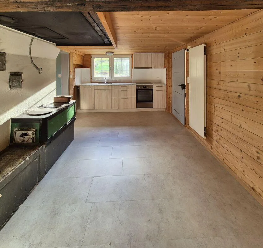 Double-family house