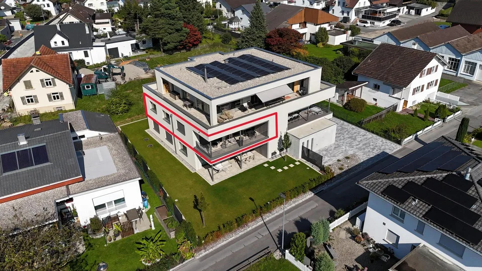 Moderne 3.5-Zimmerwohnung mit hochwertigem Ausbau