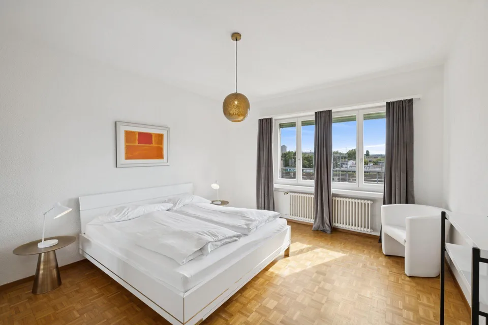 Möblierte 4-Zimmer-Wohnung mit Service im Zentrum Biel/Bienne – foto 7 di 11