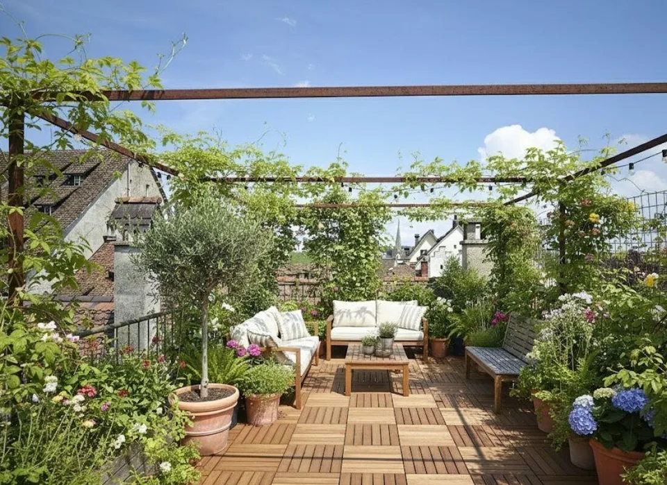 Appartement mansardé de style Life-Style Tinyhouse