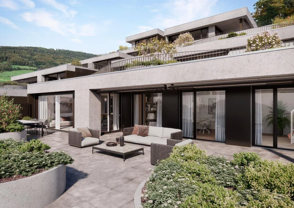 «Gartenweg» Erlinsbach - Letzte Terrassenwohnung