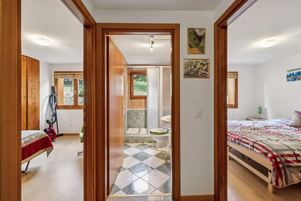 Appartement mit 5 Zimmern und Alpenblick