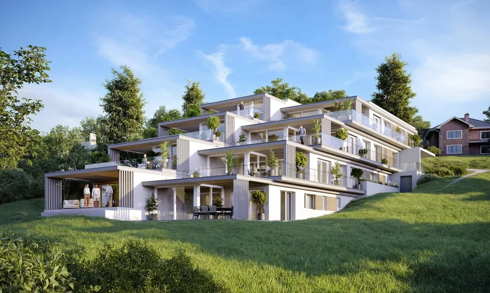 Wunderschöne 4,5-Zimmer-Wohnung mit Terrasse und Seeblick!