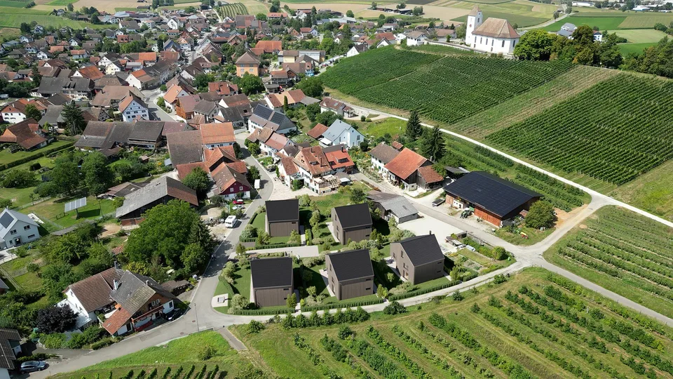 Neubau von 5 freistehende Einfamilienhäuser