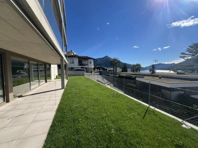 NUOVO APPARTAMENTO 2.5 LOCALI, AMPIO GIARDINO E VISTA LAGO