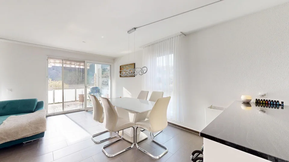 Appartamento di 4,5 locali con vista lago in vendita a Buchs