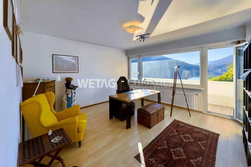 Villa esclusiva in vendita sul lungolago a Lugano-Bissone, con 2 posti barca coperti & 3 alla banchina, possibile come seconda casa – foto 7 di 13