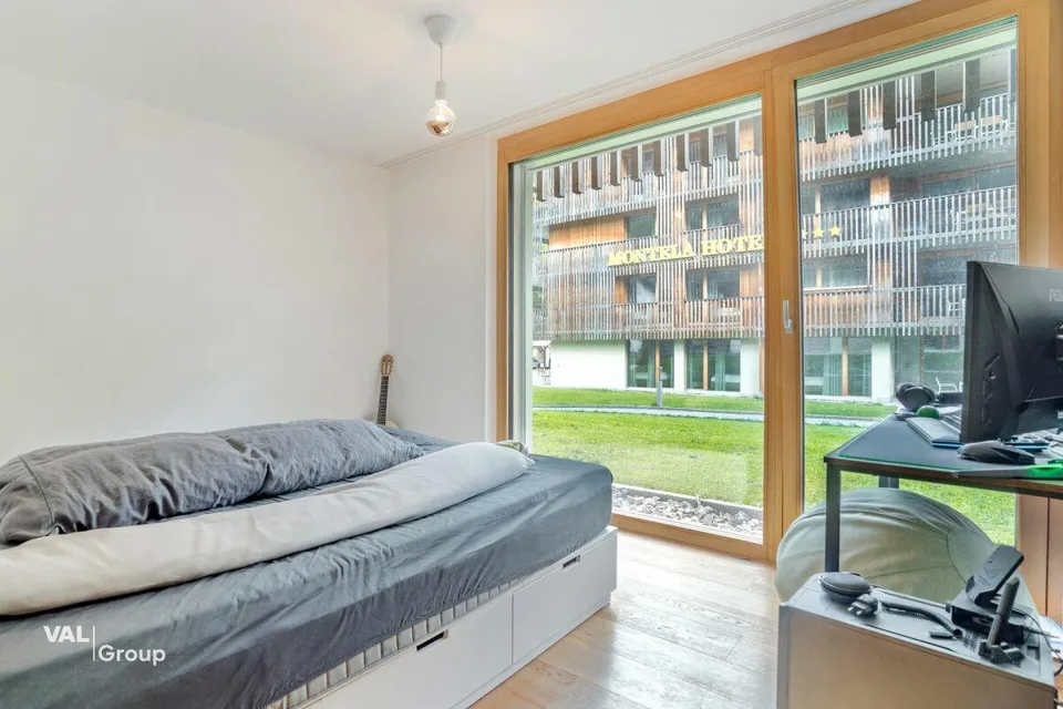 Modernes Alpen-Retreat im Saastal - stilvolle 2.5-Zimmer-Ferienwohn... – Foto 7 von 14