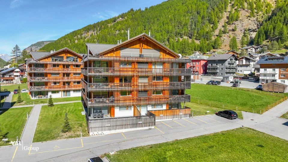 Modernes Alpen-Retreat im Saastal - stilvolle 2.5-Zimmer-Ferienwohn... – Foto 11 von 14