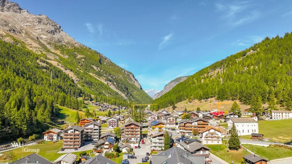 Modernes Alpen-Retreat im Saastal - stilvolle 2.5-Zimmer-Ferienwohn... – Foto 13 von 14