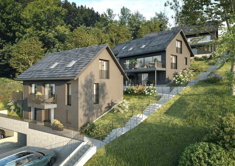 Noch 2 attraktive EFH "Im Schüracher", 8418 Waltenstein zu verkaufen!