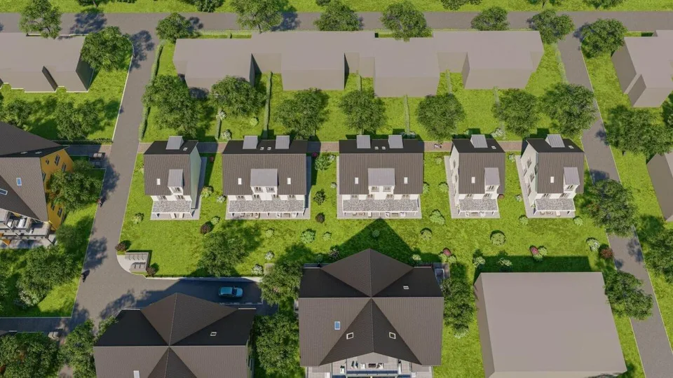 Nouvelle construction de maison mitoyenne 6.5 pièces avec jardin à Saland