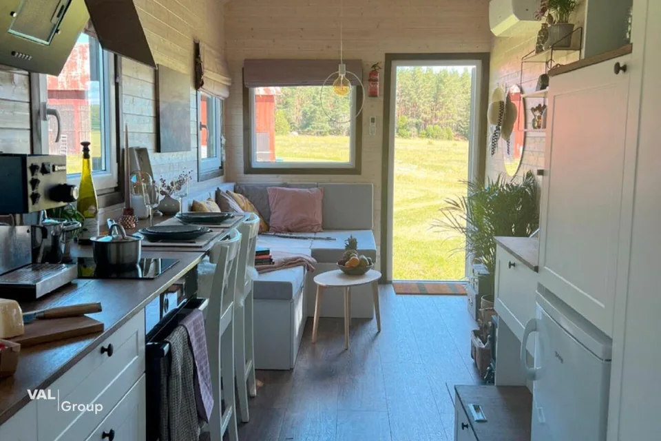 Tiny House «Maya 154» - Vivere moderno con un concetto di spazio ben pensato