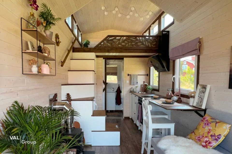 Tiny House «Maya 154» - Vivere moderno con un concetto di spazio ben pensato