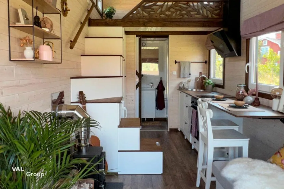 Tiny House «Maya 154» - Vivere moderno con un concetto di spazio ben pensato