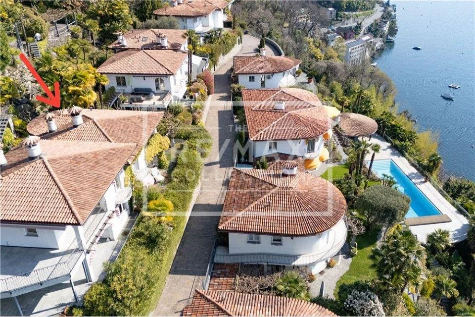 Bella villa con stupenda vista lago ad Ascona