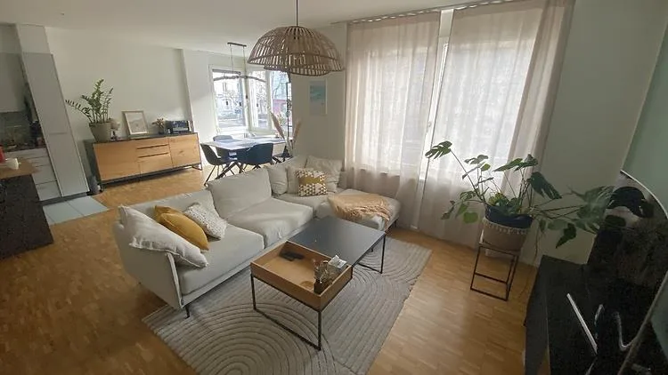 2½ ZI-WOHNUNG IN BASEL - KLYBECK, MÖBLIERT, TEMPORÄR