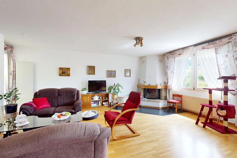 Maison individuelle de 4,5 pièces attrayante dans un emplacement calme et ensoleillé