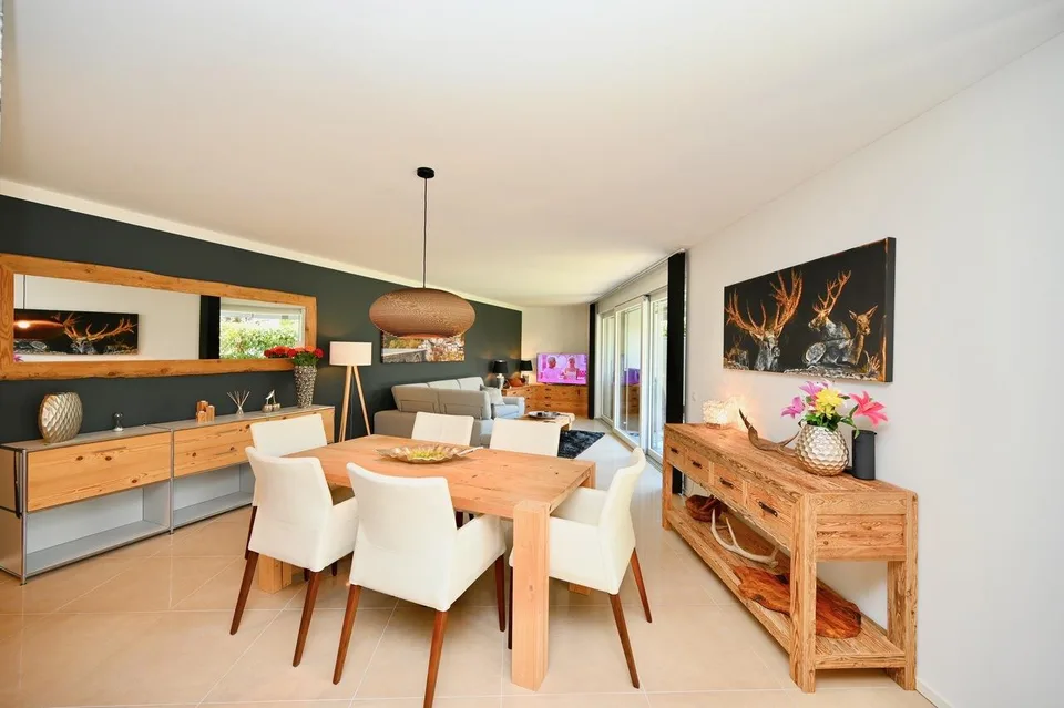 Duplex moderno di 3,5 locali con stato di residenza secondaria e giardino privato